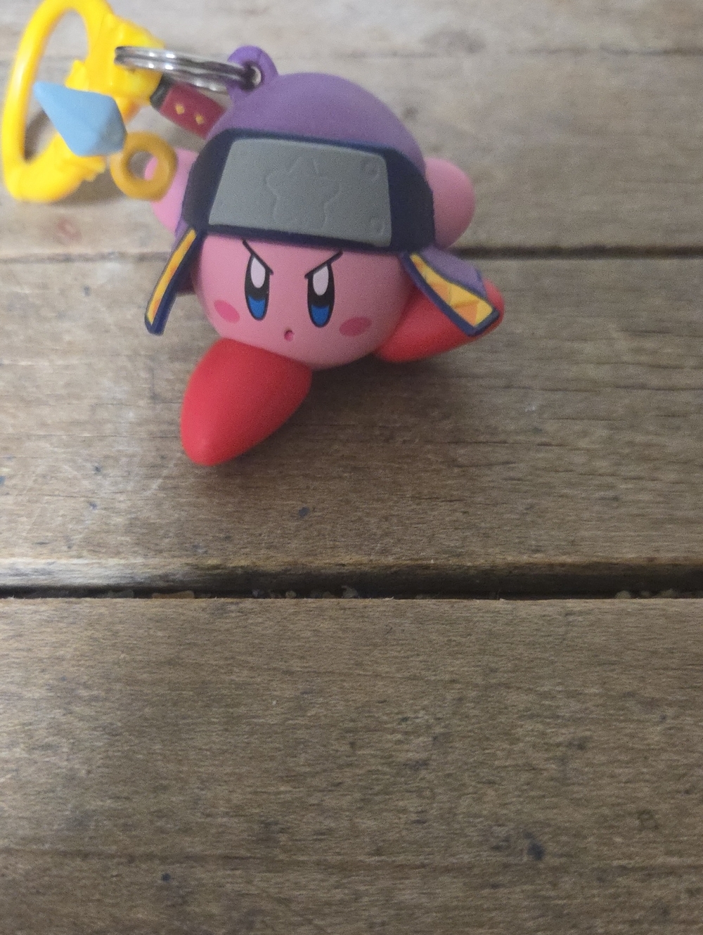 Nintendo Kirby Pink Red Purple Keychain Charm